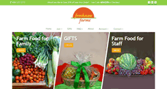 Desktop Screenshot of freshnessfarms.com