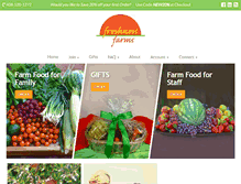 Tablet Screenshot of freshnessfarms.com